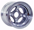 4 Spoke Aluminum Golf Cart Wheels