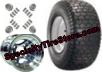 V Tread Golf Cart Tires on ITP Golf Cart Wheels