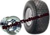 V Tread Golf Cart Tires on ITP Advantage Golf Cart Wheels