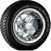 Low Profile Golf Cart Tires on Marshal Golf Cart Wheels