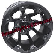 Douglas Rhythm Golf Cart Wheels Styled in Black