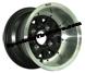 Phoenix Golf Cart Wheels With Inset Black Accents